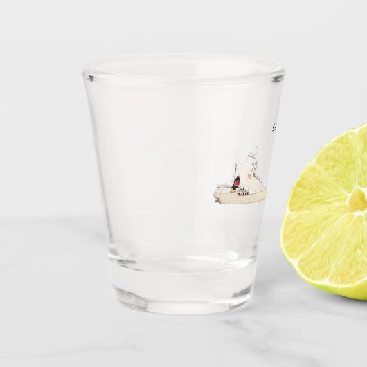 EM-Ford Schnapsglas (Links)