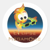 EM Fun Round Sticker (Vorderseite)