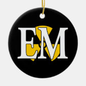 EM-Kernwaffen-Verzierung Keramikornament (Vorne)