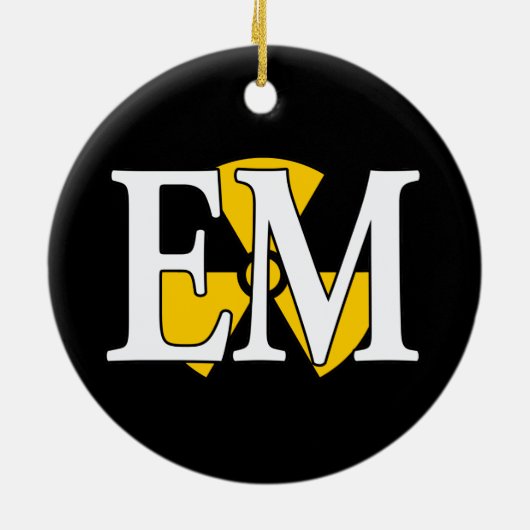 EM-Kernwaffen-Verzierung Keramikornament (Hinten)