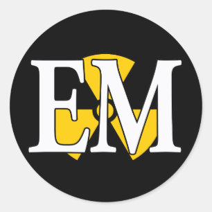 EM-Marine-Kernwaffe Runder Aufkleber