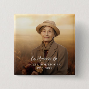 Em Memoria de Spanish Funerty Tribute Button