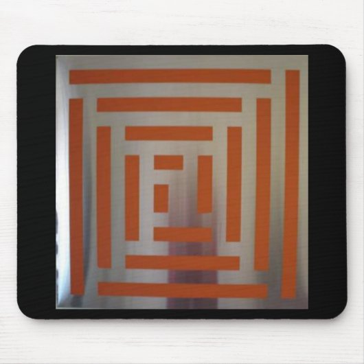 Email auf Edelstahl Mousepad (Vorne)