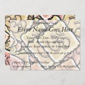 Email-Fliese OM (Om) Einladung (Vorne/Hinten)