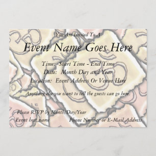 Email-Fliese OM (Om) Einladung