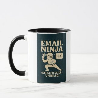 Email  Ninja Coffee Mug Tasse