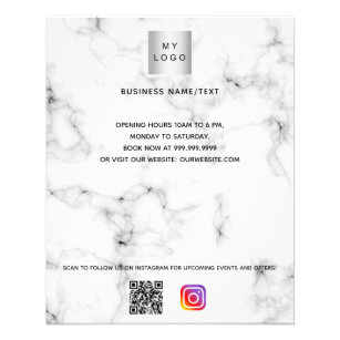 Emailadressen-Firmenlogo qr-Code-Instagramm, benut Flyer