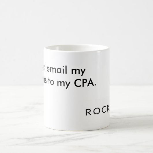 "Emailen Sie meine Problem-" Tasse (Mittel)