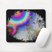 Emamel Sunburst mit Oval Rahmen Mousepad (Mit Mouse)
