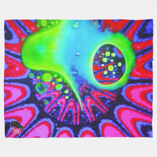 Emanation Muse Fleece Blanket (Vorderseite (Horizontal))