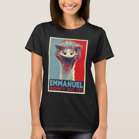Emanuel Dont Do it T-Shirt (Vorderseite)
