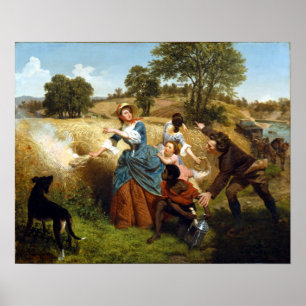 Emanuel Gottlieb Leutze Frau Schuyler Poster