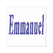 Emanuel Name Logo, Permastempel (Design)