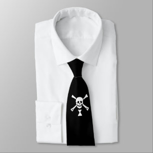 Emanuel Wynne Piratenflagge Jolly Roger Krawatte