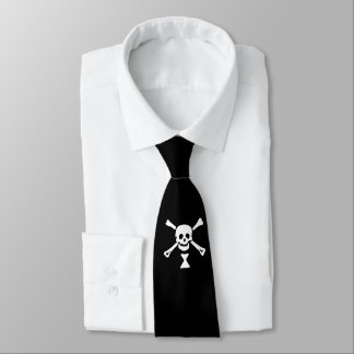 Emanuel Wynne Piratenflagge Jolly Roger Krawatte
