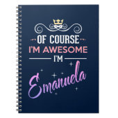 Emanuela Natürlich bin ich Phantastisch Notizblock (Vorderseite)