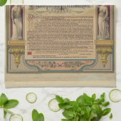 Emanzipations-Proklamations-Geschirrtuch Geschirrtuch (Gefaltet)