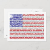 Emanzipationserklärung Postkarte (Vorne/Hinten)