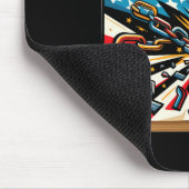 Emanzipationsproklamierung Afrikanischer amerikani Mousepad (Ecke)