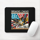 Emanzipationsproklamierung Afrikanischer amerikani Mousepad (Mit Mouse)