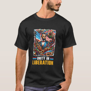 Emanzipationsproklamierung Afrikanischer amerikani T-Shirt