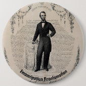 Emanzipationsproklamierung Button (Vorderseite)