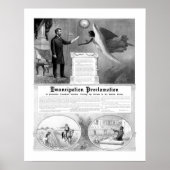Emanzipationsproklamierung Poster (Vorne)