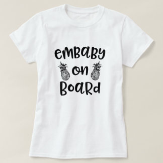 Embaby an Bord Übergangsembryo-des Geschenks des T-Shirt