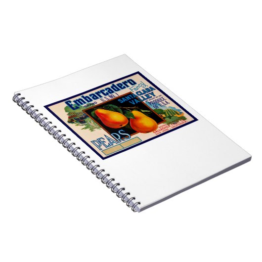 Embarcadero Birnen Notizblock (Rechte Seite)