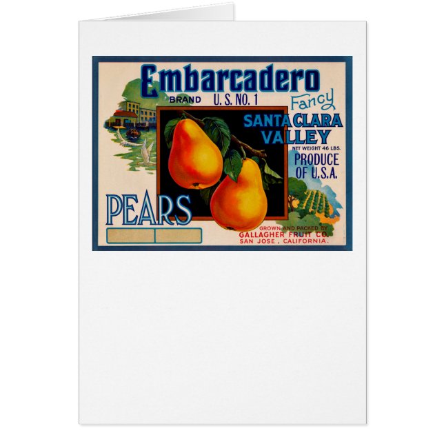 Embarcadero Extravagant Santa Clara Birnen (Vorne)