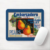 Embarcadero extravagante Santa Clara Birnen Mousepad (Mit Mouse)