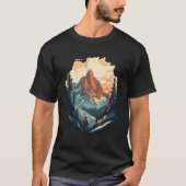 Embark auf unbekannten Wanderwegen Inspiriertes Wa T-Shirt (Vorderseite)