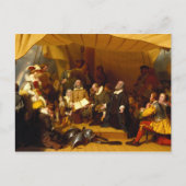 Embarkation of the Pilgrims by Robert Walter Weir Postkarte (Vorderseite)