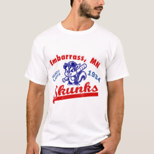 Embarrass, MN Skunks Vintage-Baseballteam 1934 T-Shirt