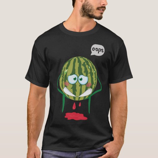 Embarrassed Watermelon T - Shirt (Vorderseite)