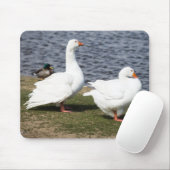 Embden Geese Mousepad (Mit Mouse)