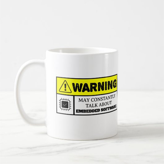 Embedded Engineer Kaffeetasse (Links)