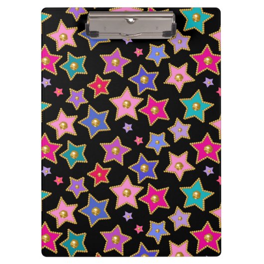 EMBELISHED Little Stars Klemmbrett (Vorderseite)