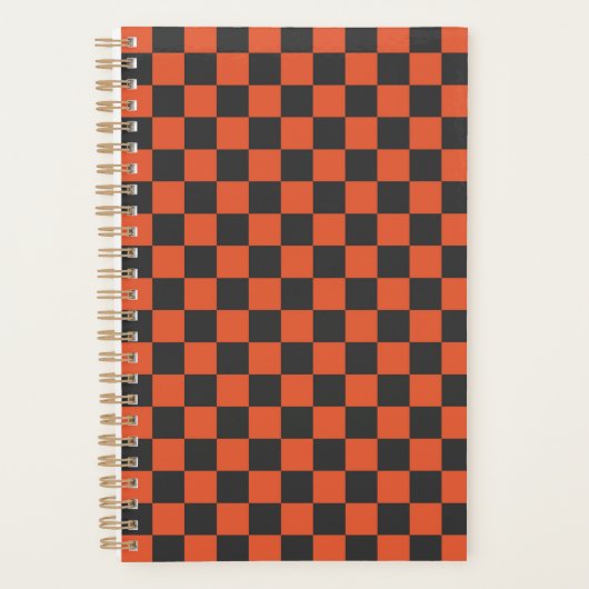 Ember and ash checkerboard pattern planer (Vorderseite)