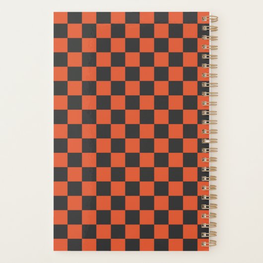 Ember and ash checkerboard pattern planer (Rückseite)