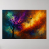 Ember Ascent Landscape Poster (Vorne)