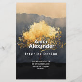 Ember Canopy | Minimalistisches Design Flyer (Hinten)
