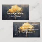 Ember Canopy | Minimalistisches Design Visitenkarte (Vorne/Hinten)
