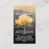 Ember Canopy | Minimalistisches Design Visitenkarte (Rückseite)