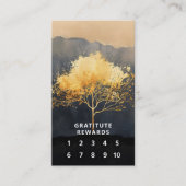 Ember Canopy | Minimalistisches Design Visitenkarte (Vorderseite)