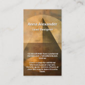 Ember Canopy | Minimalistisches Design Visitenkarte (Rückseite)