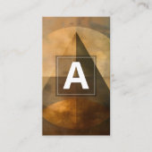 Ember Canopy | Minimalistisches Design Visitenkarte (Vorderseite)