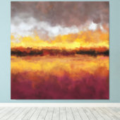 Ember Horizon Leinwanddruck (Insitu (Holzboden))
