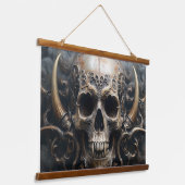 Ember Horns Wandteppich Mit Holzrahmen (Gewinkelt)