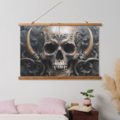 Ember Horns Wandteppich Mit Holzrahmen (Schlafzimmer)